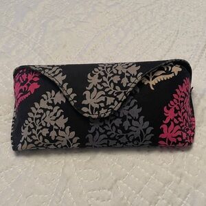 Vera Bradley THE NORTHERN LIGHTS Magnetic Eye Glass Case Great Condition